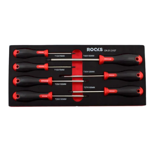 ZESTAW WKRĘTAKÓW TORX, 7 CZ