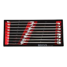 ROOKS OK-01.3109 — ZESTAW KLUCZY PŁASKO-OCZKOWYCH 6-22 MM, 17 CZ.