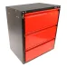 SZAFKA SERWISOWA RMS 3S, RED (SZER*GŁ*WYS) 67,5X46,5X84,5 CM