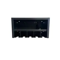 SZAFKA SERWISOWA RMS WISZĄCA, NA ELEKTRONARZĘDZIA Z GNIAZDEM 230V BLACK (SZER*GŁ*WYS) 67,5X46,5X35 CM