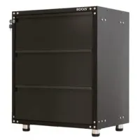 SZAFKA SERWISOWA RMS 3S, BLACK (SZER*GŁ*WYS) 67,5X46,5X84,5 CM