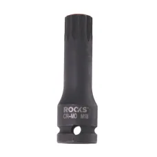 ROOKS OK-01.5015 — KLUCZ TRZPIENIOWY UDAROWY 1/2, 75 MM, SPLINE M 18