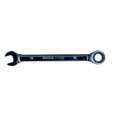 ROOKS OK-01.6005 — KLUCZ PŁASKO-OCZKOWY 12 MM Z GRZECHOTKĄ