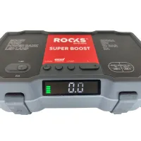 ROOKS SUPER BOOST, URZĄDZENIE ROZRUCHOWE Z KOMPRESOREM, 12V ROZRUCH: 1000A / 2000A - 10 BAR - 55,5 WH