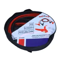 KABLE ROZRUCHOWE Z LAMPKĄ  3,5 M, 400A, CCA