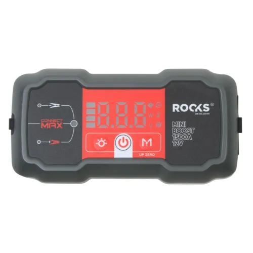 BOOSTER, URZĄDZENIE ROZRUCHOWE MAX-CONNECT 12V, ROZRUCH: 1500A, 29,6 WH