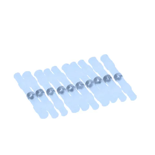KOSZULKA TERMOKURCZLIWA, ZŁĄCZE LUTOWNICZE 1,7 MM, WHITE, 10 CZ
