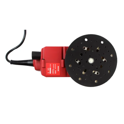 BEZSZCZOTKOWA SZLIFIERKA OSCYLACYJNO-ROTACYJNA 5 MM, 400 W, FI 150 MM, 10 000 OBR/MIN, 230V