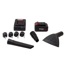 ROOKS WT02F2101 — 20V AQ-ONE ODKURZACZ PRZENOŚNY, DRY&WET 100-200W-10L-HEPA, 4AH, BMC