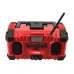 20V AQ-ONE RADIO MUSIC WORK, BT, DAB+, 15W, ZESTAW 1X2AH, ŁADOWARKA