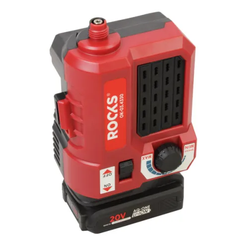 20V AQ-ONE ELASTYCZNA MINI SZLIFIERKA UNIWERSALNA DREML 5-33K RPM, ZESTAW 1X2AH, ŁADOWARKA