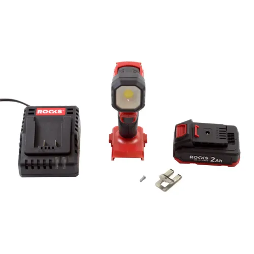 20V AQ-ONE LAMPA ROBOCZA LED 1000 LUM, ZESTAW 1X2AH, ŁADOWARKA
