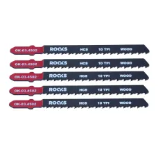 ROOKS T101B — BRZESZCZOT DO WYRZYNARKI HCS, TYP T, DREWNO, 10 TPI X 100 MM, 1 KPL (5 CZ)