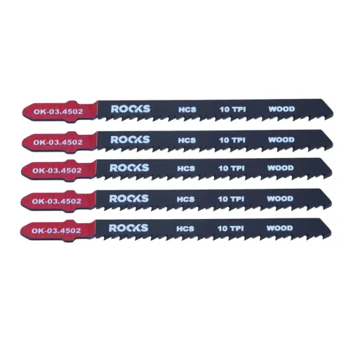 BRZESZCZOT DO WYRZYNARKI HCS, TYP T, DREWNO, 10 TPI X 100 MM, 1 KPL (5 CZ)