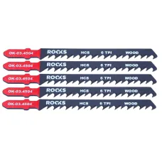 ROOKS T101D — BRZESZCZOT DO WYRZYNARKI HCS, TYP T, DREWNO, 6 TPI X 100 MM, 1 KPL (5 CZ)