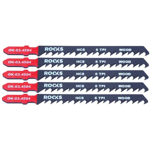 BRZESZCZOT DO WYRZYNARKI HCS, TYP T, DREWNO, 6 TPI X 100 MM, 1 KPL (5 CZ)