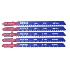 ROOKS T127D — BRZESZCZOT DO WYRZYNARKI HSS, TYP T, METAL I COMPOZYT, 8 TPI X 100 MM, 1 KPL (5 ...