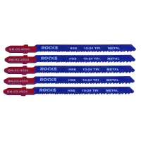 BRZESZCZOT DO WYRZYNARKI HSS, TYP T, STAL, 10-24 TPI X 100 MM, 1 KPL (5 CZ)