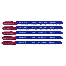 ROOKS T227D — BRZESZCZOT DO WYRZYNARKI HSS, TYP T, STAL, 10-24 TPI X 100 MM, 1 KPL (5 CZ)
