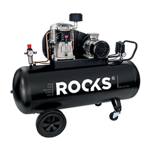 KOMPRESOR TŁOKOWY 200 L - 4 KM - 450 L/MIN - 10 BAR - 400V
