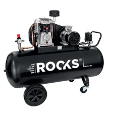 ROOKS AP300/5,5CT — KOMPRESOR TŁOKOWY 270 L - 5,5 KM - 640 L/MIN - 11 BAR - 400V