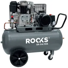 ROOKS 360106 — KOMPRESOR TŁOKOWY 150 L - 3 KM - 245,6 L/MIN - 230 V - 10 BAR