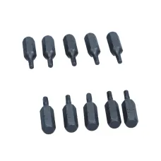 ROOKS OK-07.0021 — BIT DO WKRĘTARKI 1/4X 25 MM X HEX 2,5, UDAROWY CVMO-S, KPL 10 CZ.