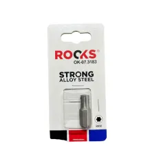 ROOKS OK-07.3183 — BIT 10 MM (3/8 ) RIBE M9 X 30 MM, S2