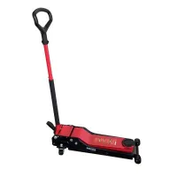 PODNOŚNIK HYDRAULICZNY SAMOCHODOWY NISKOPROFILOWY 2T ŻABA DWUTŁOKOWY 70-610MM NOŻNY PEDAŁ ROOKS