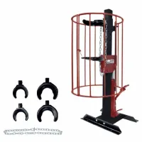ŚCIĄGACZ SPRĘŻYN HYDRAULICZNY, STACJONARNY Z KOSZEM, 1000 KG