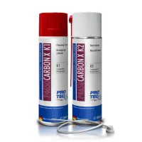 ŚRODEK (2SZT. X 500ML) DO CZYSZCZENIA KOMORY SPALANIA CARBON X 500ML K1+ 500ML K2 / PROTEC
