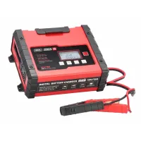 PROSTOWNIK SAMOCHODOWY PRAKTIK CHARGER 15 LCD, 12V, 2A/8A/15A