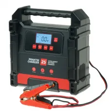 IDEAL PCHARGE25 — PROSTOWNIK SAMOCHODOWY PRAKTIK CHARGER 25, 12V/24V, 25A/12,5A