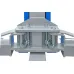 PODNOŚNIK DWUKOLUMNOWY ELEKTROHYDRAULICZNY AUTOMATYCZNY SYSTEM APS 4T ŁĄCZONY DOŁEM ARM 3-2 P: 2830MM 400V PD4000ST NORTEC