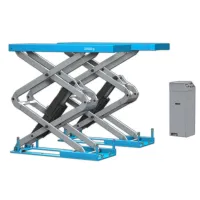 PODNOŚNIK NOŻYCOWY WYSOKIEGO PODNOSZENIA PODPROGOWY 3T W FOSĘ 330-2030MM BLOKADY: PNEU WYDŁUŻANE PLATFORMY 400V PN3000C NORTEC