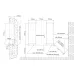 PODNOŚNIK NOŻYCOWY WYSOKIEGO PODNOSZENIA PODPROGOWY 3T W FOSĘ 330-2030MM BLOKADY: PNEU WYDŁUŻANE PLATFORMY 400V PN3000C NORTEC