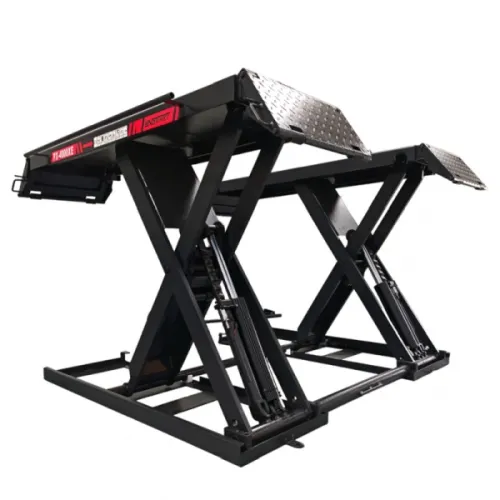 PODNOŚNIK NOŻYCOWY NISKIEGO PODNOSZENIA PLATFORMY 4T MOBILNY 105-1200MM BLOKADY: EL 230V PX-4000XE NORMET
