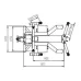 PODNOŚNIK JEDNOKOLUMNOWY ELEKTROHYDRAULICZNY AUTOMATYCZNY 2,5T MOBILNY 115-1900MM 400V QJY2.5-H-PRO CASTEX