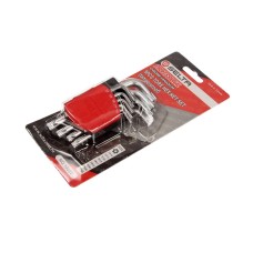 Selta 1009T — ZESTAW KLUCZY IMBUSOWYCH TORX SECURITY, W UCHWYCIE, 9 CZ, TS10-TS50