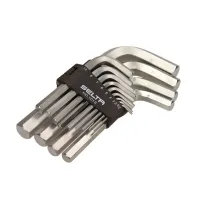 ZESTAW KLUCZY IMBUSOWYCH HEX, W UCHWYCIE, 13 CZ, 2-19 MM