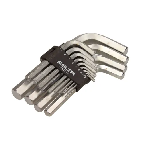 ZESTAW KLUCZY IMBUSOWYCH HEX, W UCHWYCIE, 13 CZ, 2-19 MM