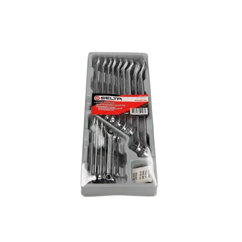 ZESTAW KLUCZY PŁASKO-OCZKOWYCH 16 CZ, 6-24 MM,  MODUŁ 1/3