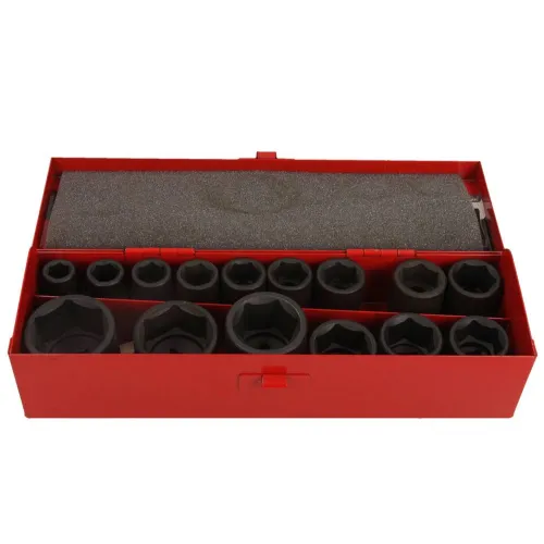 ZESTAW NASADEK UDAROWYCH 1/2, 15 CZ, 10-32 MM