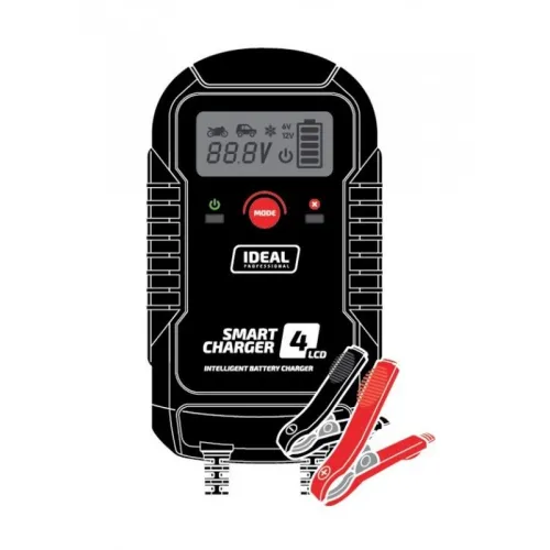 PROSTOWNIK SMART CHARGER 4 LCD 6V / 12V, 4A