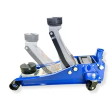 KB GLOBAL T31513L — PODNOŚNIK HYDRAULICZNY SAMOCHODOWY NISKOPROFILOWY 3T ŻABA DWUTŁOKOWY 83-465MM KB...