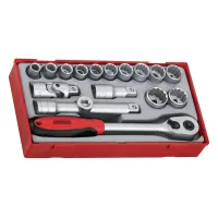 ZESTAW KLUCZY NASADOWYCH 1/2 TENG TOOLS TT1218
