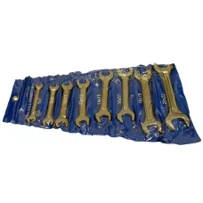 Vorel 50580 — KLUCZE PŁASKIE W ETUI 6-22MM, 8 CZ.