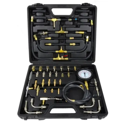 MIERNIK CIŚNIENIA WTRYSKÓW PALIWA, BENZYNA, WTRYSK POŚRENI, 0-10 BAR, 31 CZ.