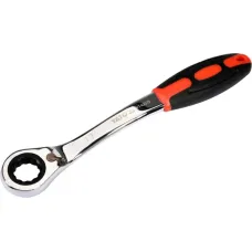 YATO YT-02379 — KLUCZ OCZKOWY ODGIĘTY Z GRZECHOTKĄ 17MM