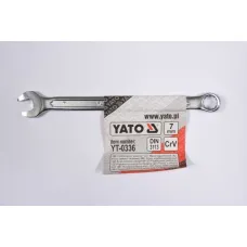 NARZEDZIA WARSZTAT YT-0336 — KLUCZ PLASKO-OCZKOWY 7MM YATO
